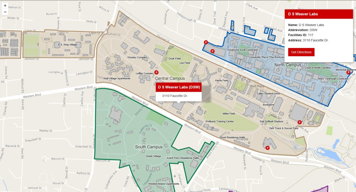 weaver labs map